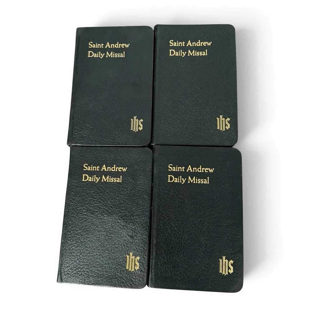 VTG Saint Andrew Daily Missal 4 Volumes Set Dom Gaspar Lefebvre 1959 Catholic